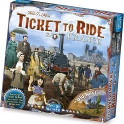 Days Of Wonder Spellenbundel - Ticket To Ride - 2 Stuks - Uitbreidingen - Amsterdam & Frankrijk + Old West -bordspellen Winkel 550x562 5
