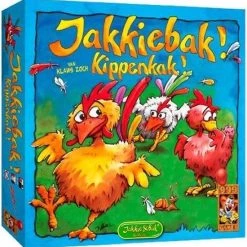 Merkloos Spellenbundel - 2 Stuks - Stef Stuntpiloot & Jakkiebak! Kippenkak! -bordspellen Winkel 550x563 9