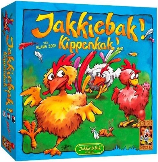 999 Games Spellenbundel - 2 Stuks - Het Poepspel & Jakkiebak! Kippenkak! 5 999 Games Spellenbundel - 2 Stuks - Het Poepspel & Jakkiebak! Kippenkak! - Afbeelding 5