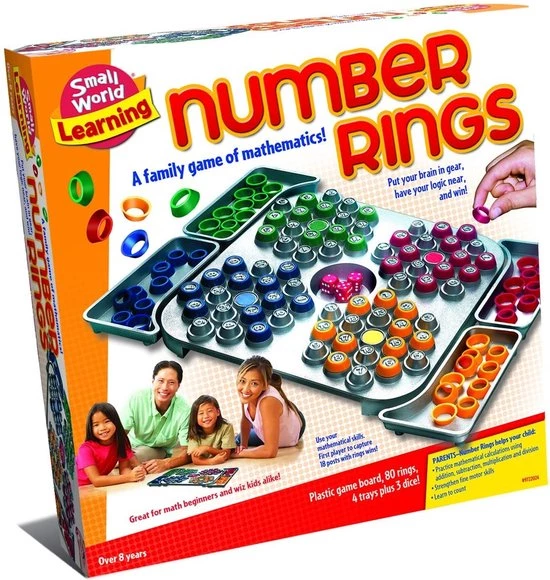 Creative Number Rings - Bordspel 1 Creative Number Rings - Bordspel
