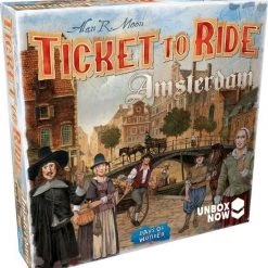 Days Of Wonder Spellenbundel - Ticket To Ride - 2 Stuks- Europa (Basisspel) & Uitbreiding Amsterdam 12 Days Of Wonder Spellenbundel - Ticket To Ride - 2 Stuks- Europa (Basisspel) & Uitbreiding Amsterdam -bordspellen Winkel 550x583 6