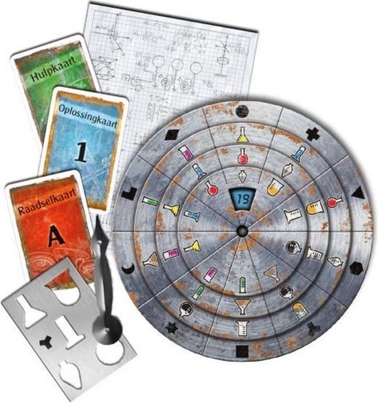 999 Games Spellenbundel - 2 Stuks - Exit - Het Geheime Lab & Het Verschrikkelijke Spookhuis 4 999 Games Spellenbundel - 2 Stuks - Exit - Het Geheime Lab & Het Verschrikkelijke Spookhuis - Afbeelding 4