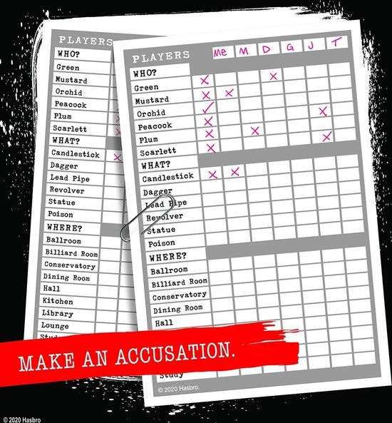 Hasbro Gaming Cluedo - Liars Edition - Engelse Versie 3 Hasbro Gaming Cluedo - Liars Edition - Engelse Versie - Afbeelding 3