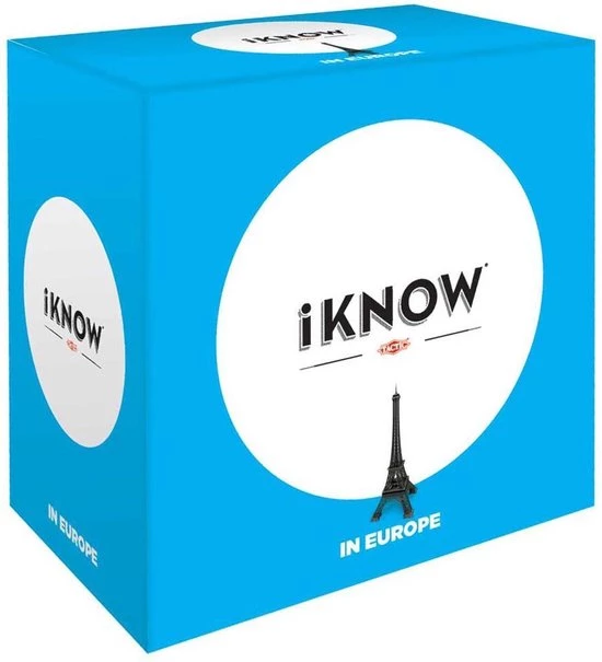 Tactic IKnow Mini: Europe - Gezelschapsspel 1 Tactic IKnow Mini: Europe - Gezelschapsspel