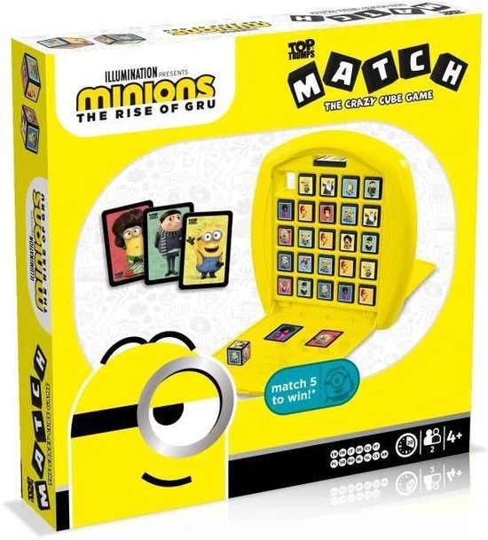 Merkloos Minions 2 - Top Trumps Match 1 Merkloos Minions 2 - Top Trumps Match