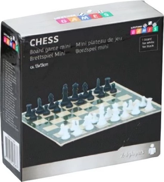 Lifetime Games Schaakspel Mini 15 X 15 Cm Karton Zwart/wit 2 Lifetime Games Schaakspel Mini 15 X 15 Cm Karton Zwart/wit - Afbeelding 2