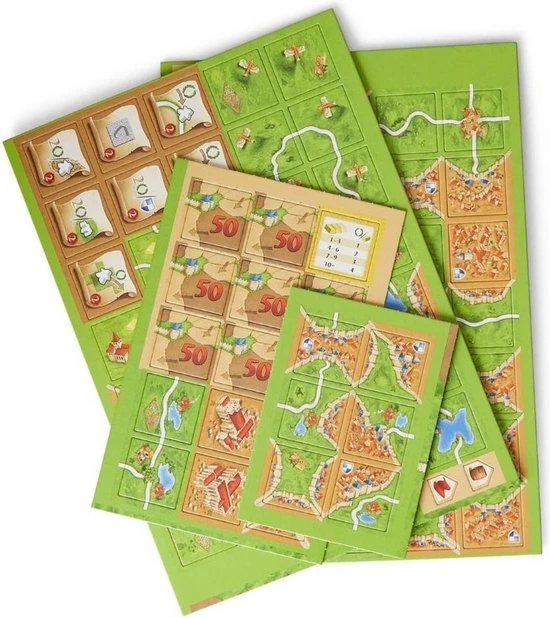 Merkloos Spellenbundel - 2 Stuks - Stef Stuntpiloot & Carcassonne Big Box 3 7 Merkloos Spellenbundel - 2 Stuks - Stef Stuntpiloot & Carcassonne Big Box 3 - Afbeelding 7