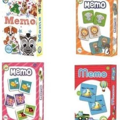 Toy Universe Memo Spel / Memo Game / 36x / 4ass / Memory -bordspellen Winkel 550x619 1