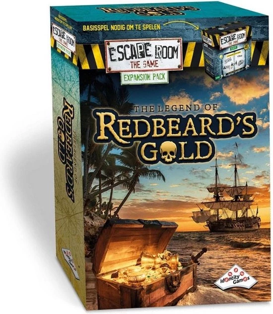 Identity Games Uitbreidingsbundel - 3 Stuks - Escape Room - Space Station & Funland & Redbeard's Gold 8 Identity Games Uitbreidingsbundel - 3 Stuks - Escape Room - Space Station & Funland & Redbeard's Gold - Afbeelding 8