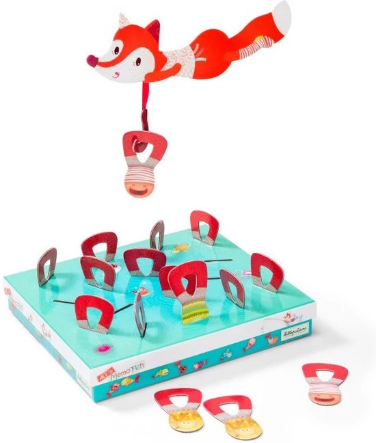 Lilliputiens Alice Memo Visspel 2 Lilliputiens Alice Memo Visspel - Afbeelding 2