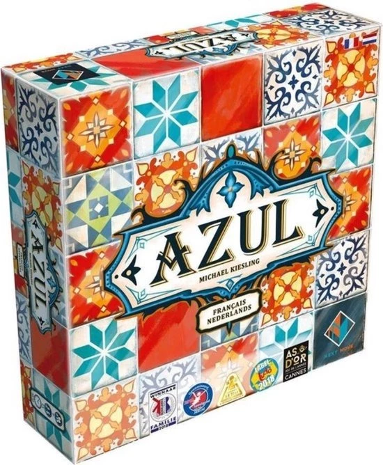 Next Move Games & 999 Games Spellenbundel - 2 Stuks - Azul NL/FR & 30 Seconds 2 Next Move Games & 999 Games Spellenbundel - 2 Stuks - Azul NL/FR & 30 Seconds - Afbeelding 2