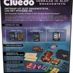 Hasbro Gaming Cluedo Escape: Verraad In Slot Swaenesteyn - Bordspel -bordspellen Winkel 550x679 2