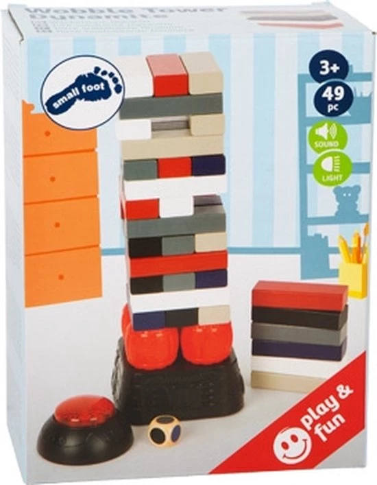 Small Foot Company Small Foot - Wobble Tower Dynamite 1 Small Foot Company Small Foot - Wobble Tower Dynamite
