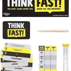 Ridley's Games Room Ridley's Games Gezelschapsspel Think Fast! Karton 404-delig -bordspellen Winkel 550x713