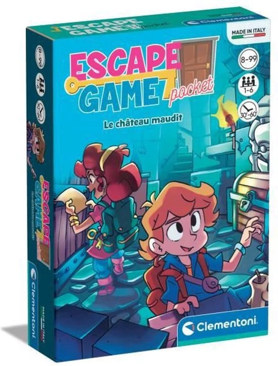 CLEMENTONI - 52602 - Escape Game - Het Kasteel 1 CLEMENTONI - 52602 - Escape Game - Het Kasteel