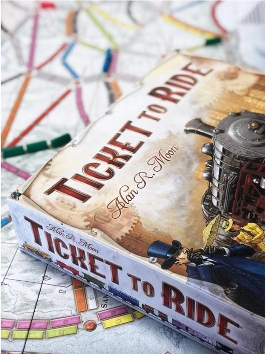 Days Of Wonder Spellenbundel - Ticket To Ride - 2 Stuks - USA (Basisspel) & Uitbreiding Amsterdam 4 Days Of Wonder Spellenbundel - Ticket To Ride - 2 Stuks - USA (Basisspel) & Uitbreiding Amsterdam - Afbeelding 4