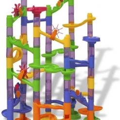 Merkloos Spellenbundel - 2 Stuks - Stef Stuntpiloot & Knikkerbaan Voor Kinderen -bordspellen Winkel 550x753 1