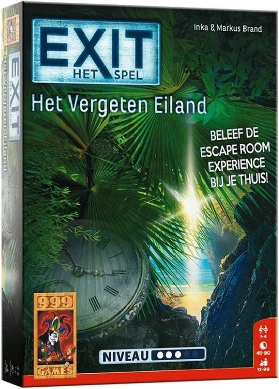 999 Games Spellenbundel - 2 Stuks - Exit - Het Vergeten Eiland & Het Verboden Slot 2 999 Games Spellenbundel - 2 Stuks - Exit - Het Vergeten Eiland & Het Verboden Slot - Afbeelding 2