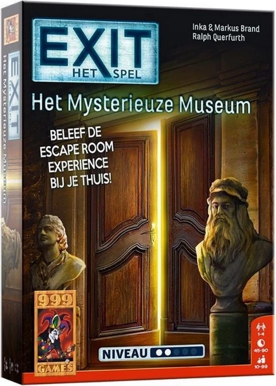 999 Games Spellenbundel - 2 Stuks - Exit - Het Mysterieuze Museum & De Duistere Catacomben 2 999 Games Spellenbundel - 2 Stuks - Exit - Het Mysterieuze Museum & De Duistere Catacomben - Afbeelding 2