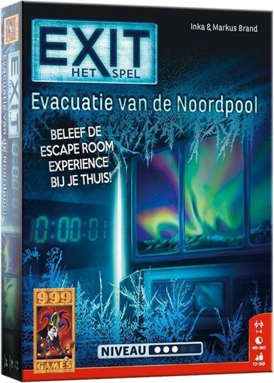 999 Games Spellenbundel - 2 Stuks - Exit - Het Geheime Lab & Evacuatie Van De Noordpool 5 999 Games Spellenbundel - 2 Stuks - Exit - Het Geheime Lab & Evacuatie Van De Noordpool - Afbeelding 5
