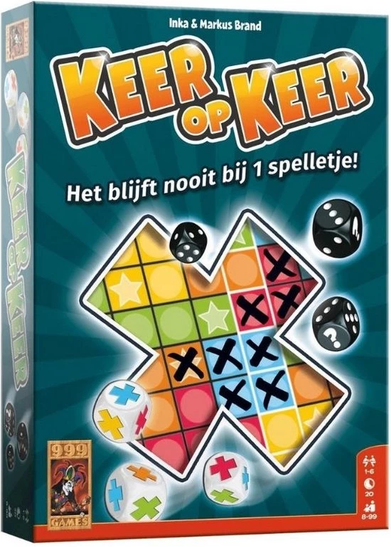 Merkloos Spellenbundel - 2 Stuks - Keer Op Keer & Cluedo Junior 2 Merkloos Spellenbundel - 2 Stuks - Keer Op Keer & Cluedo Junior - Afbeelding 2