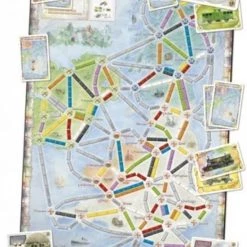 Days Of Wonder Spellenbundel - Ticket To Ride - 2 Stuks - Uitbreidingen - UK + Pennsylvania & Japan + Itali -bordspellen Winkel 550x770 7