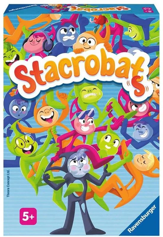 Ravensburger Classics Stacrobats Stapelmannetjes - Bordspel 4 Ravensburger Classics Stacrobats Stapelmannetjes - Bordspel - Afbeelding 4