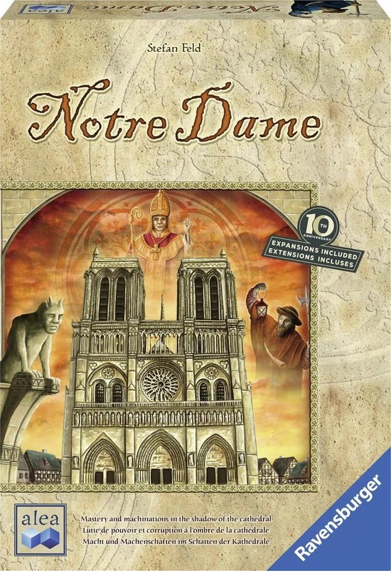 Ravensburger Alea Notre Dame - Bordspel 3 Ravensburger Alea Notre Dame - Bordspel - Afbeelding 3
