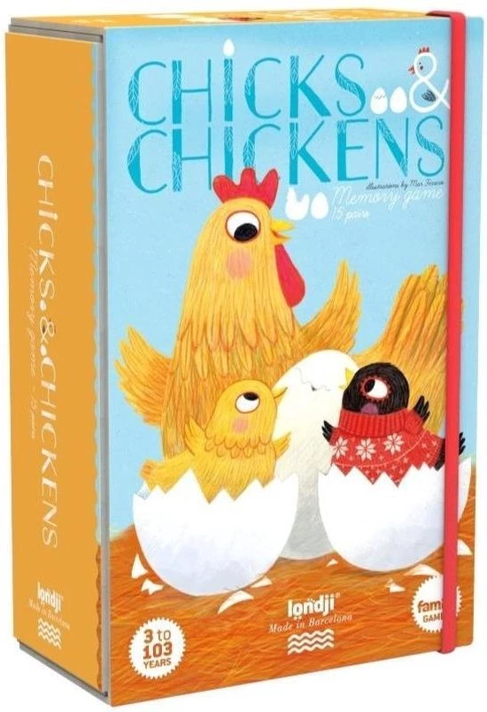 Chicks And Chickens Memory (3+) - Londji 1 Chicks And Chickens Memory (3+) - Londji