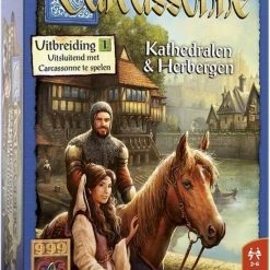 999 Games Uitbreidingsbundel - 2 Stuks - Carcassonne De Toren & Kathedralen En Herbergen -bordspellen Winkel 550x807 3