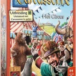 999 Games Spellenbundel - 3 Stuks - Carcassonne & Uitbreidingen Het Circus & Jagers En Verzamelaars -bordspellen Winkel 550x812 1