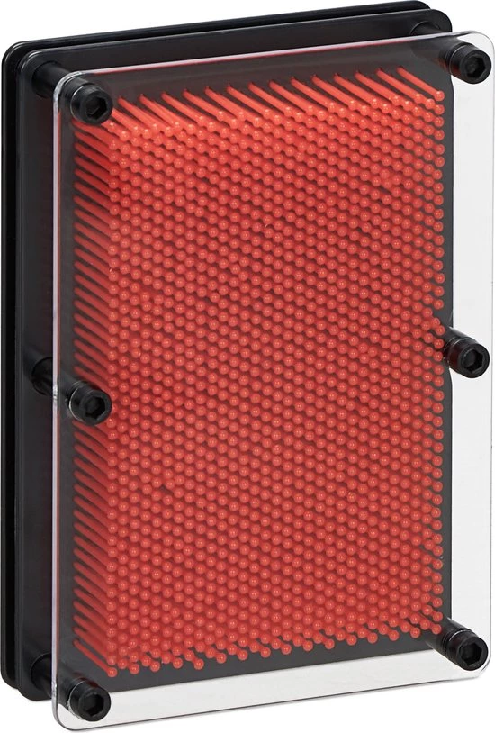 Relaxdays Pin Art 3D - Spijkerspel - Gekleurde Pinnen - 3D-afdrukken - Pinpression - Rood 8 Relaxdays Pin Art 3D - Spijkerspel - Gekleurde Pinnen - 3D-afdrukken - Pinpression - Rood - Afbeelding 8