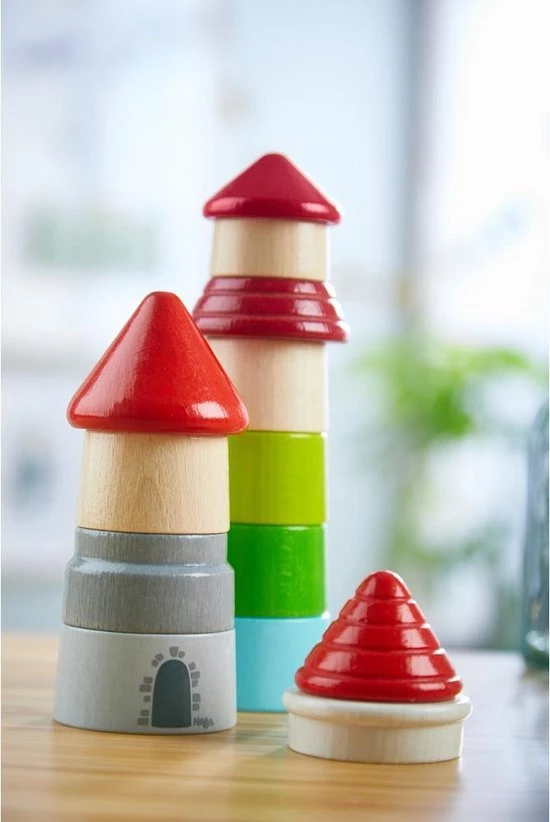 Haba Spel - Stapelspel - Torenhoog - 1,5+ 4 Haba Spel - Stapelspel - Torenhoog - 1,5+ - Afbeelding 4