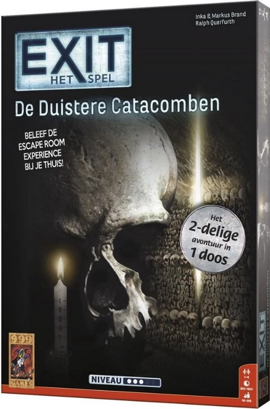 999 Games Spellenbundel - 2 Stuks - Exit - Het Mysterieuze Museum & De Duistere Catacomben 6 999 Games Spellenbundel - 2 Stuks - Exit - Het Mysterieuze Museum & De Duistere Catacomben - Afbeelding 6