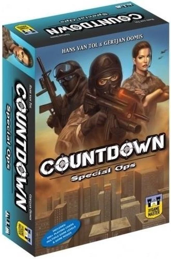 The Game Master Countdown Special Ops - Bordspel 1 The Game Master Countdown Special Ops - Bordspel